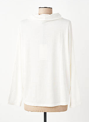 Top tissage jersey manches longues beige PAKO LITTO femme