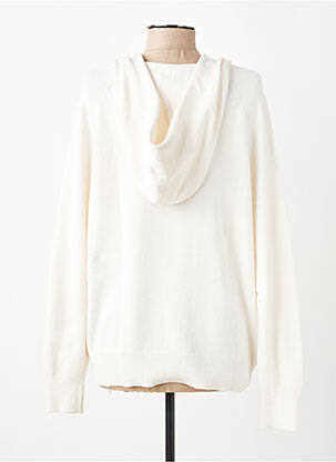 Pull col v manches longues beige PLEASE femme