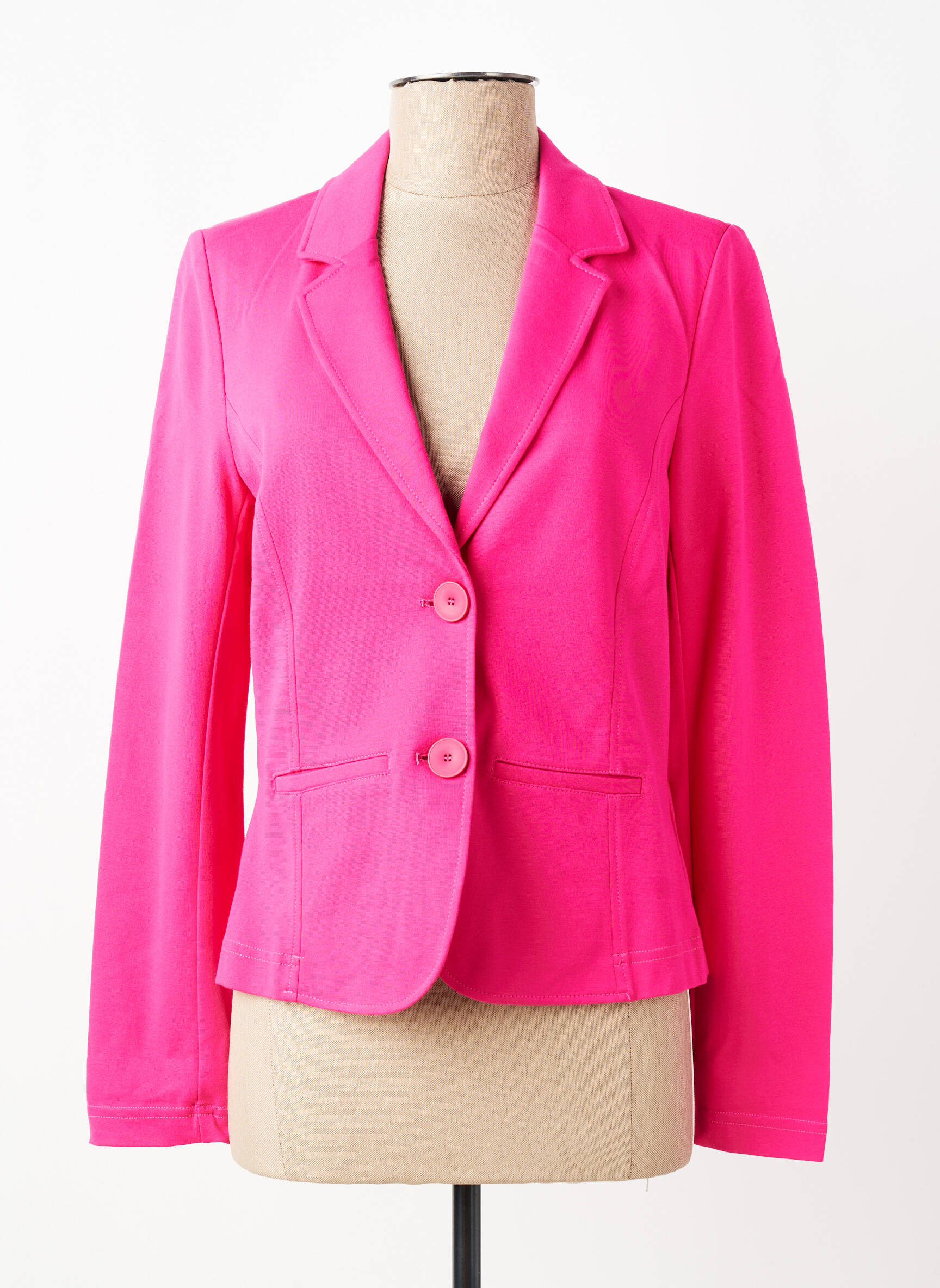 Blazer coupe cintrée rose SIGNE NATURE femme