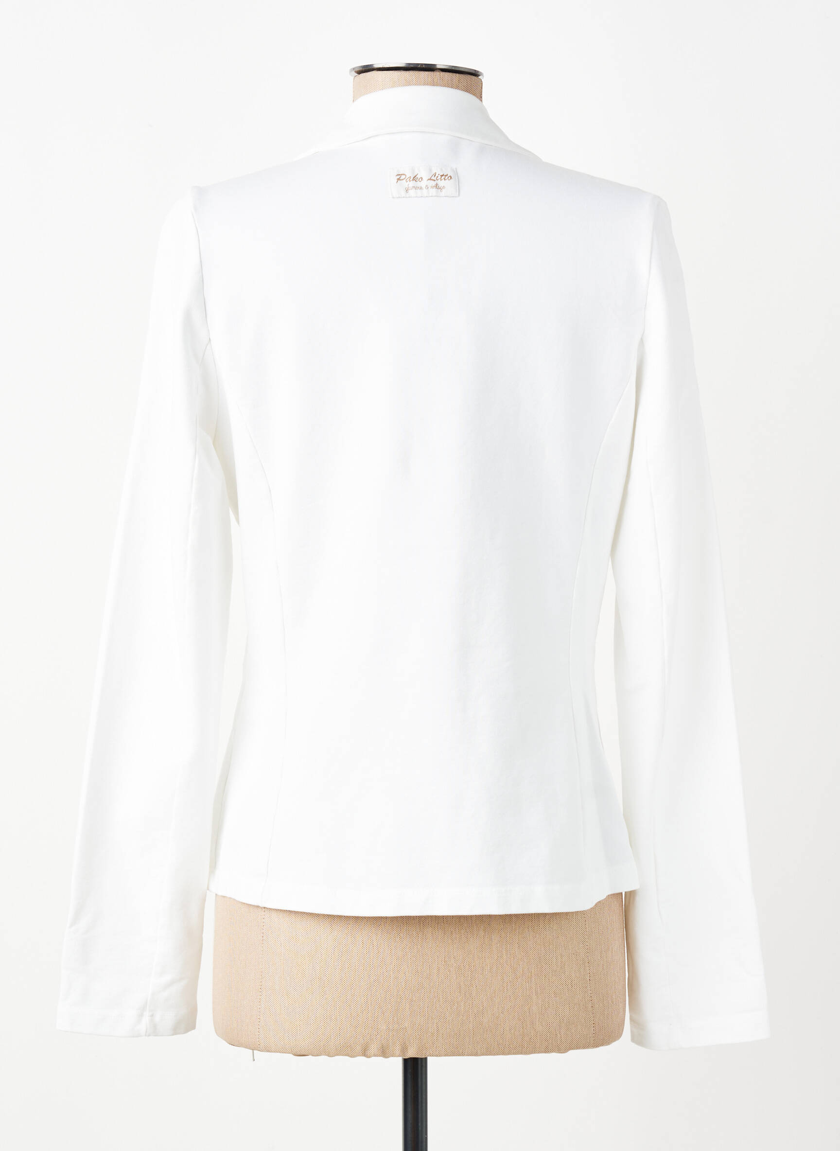 Blazer poches blanc PAKO LITTO femme