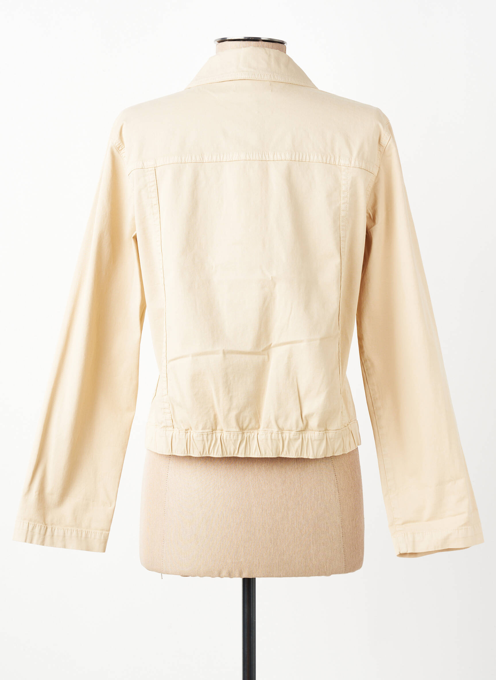 Veste casual poches beige SIGNE NATURE femme