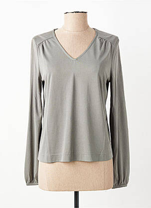 T-shirt manches longues manches longues gris YERSE femme