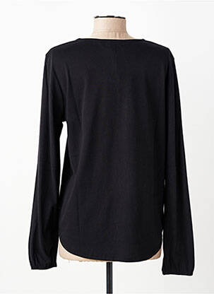T-shirt manches longues manches longues noir ANDAM femme