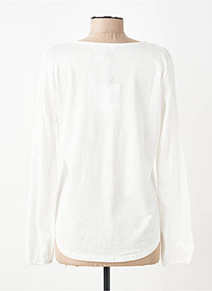 T-shirt manches longues manches longues blanc ANDAM femme