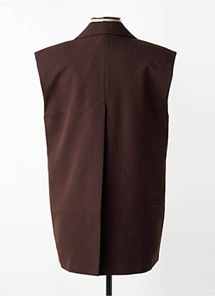 Veste casual col tailleur marron IMPERIAL femme