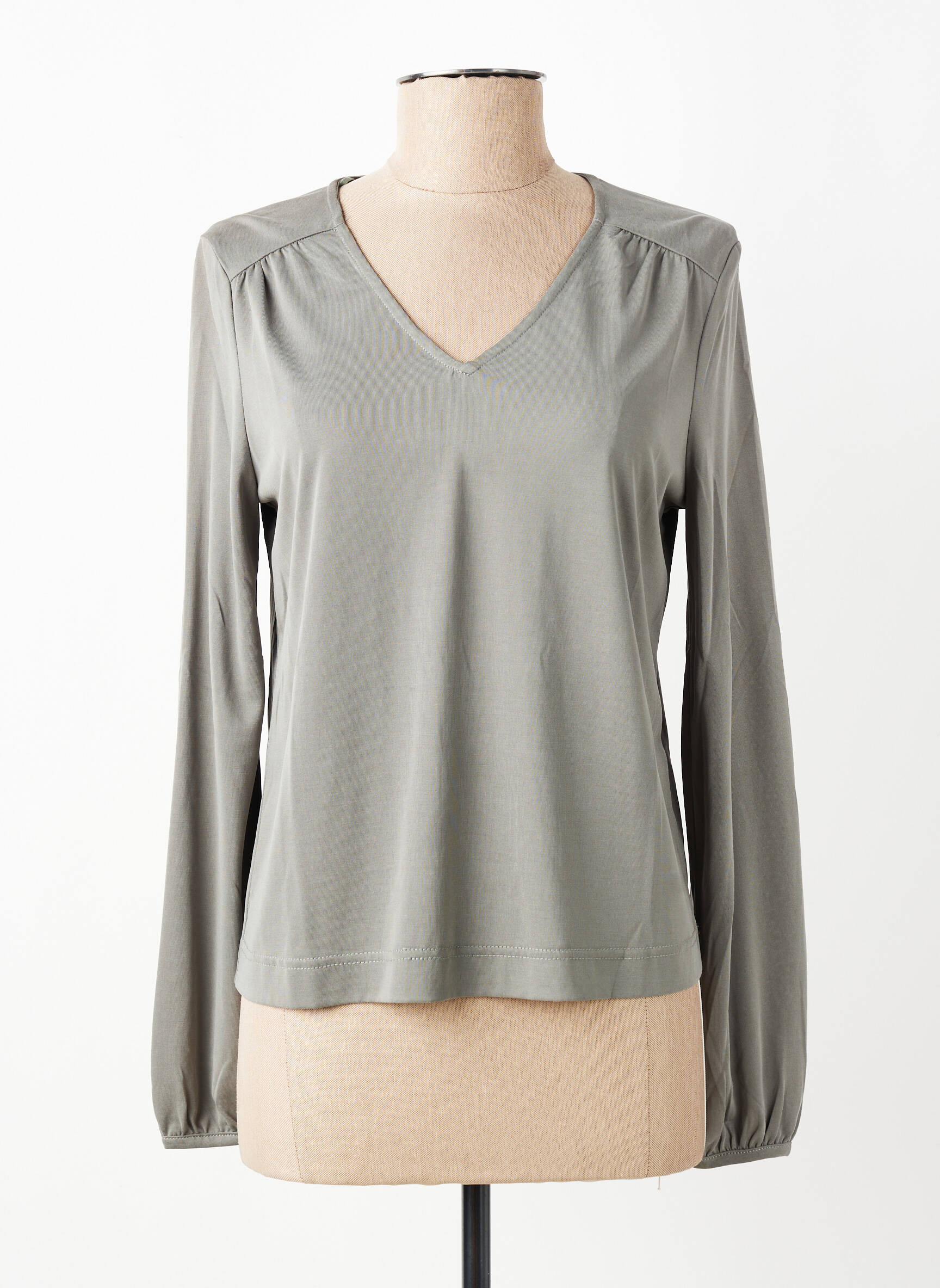 T-shirt manches longues manches longues gris YERSE femme
