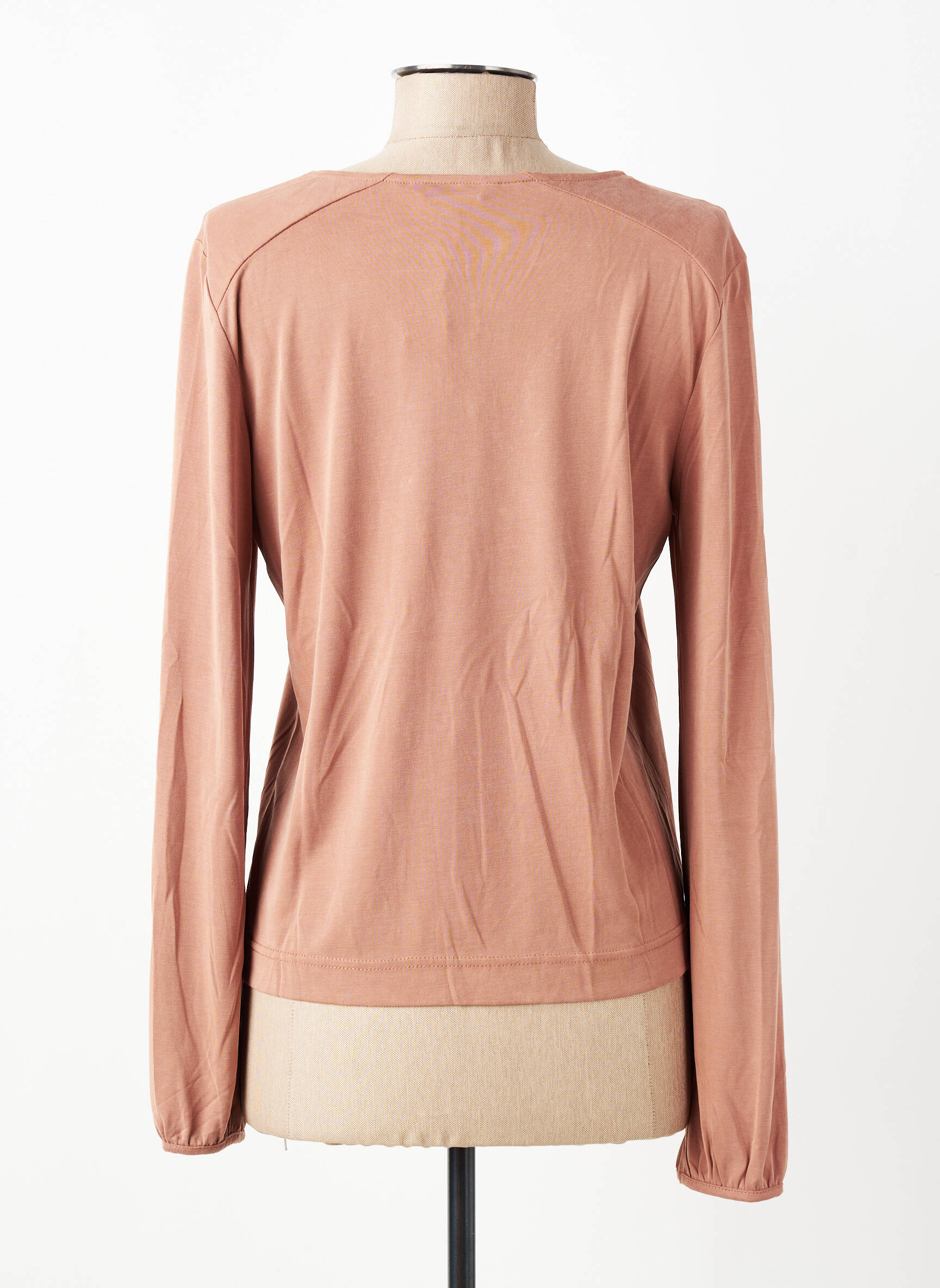 T-shirt manches longues manches longues marron YERSE femme
