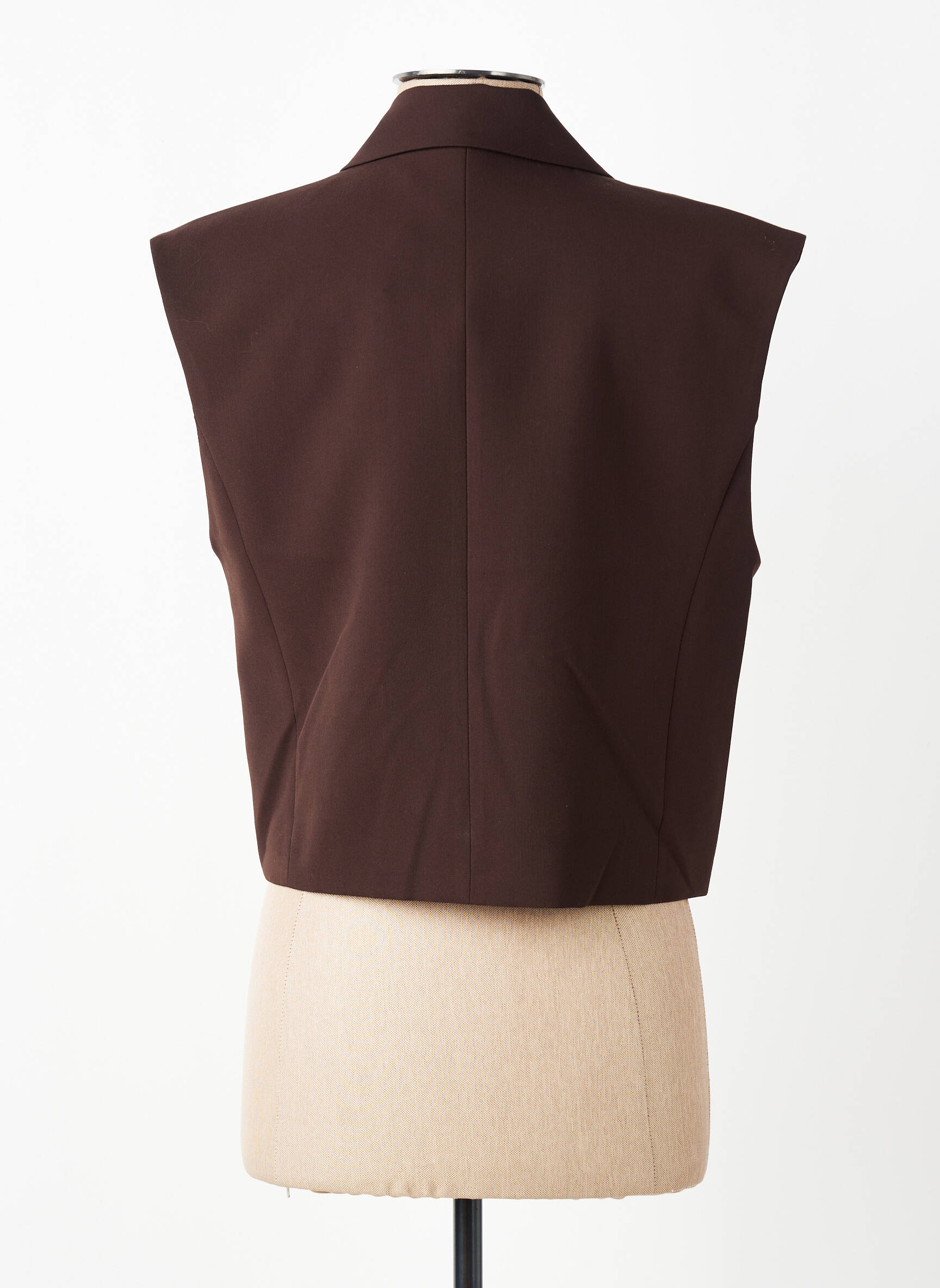 Veste casual col tailleur marron IMPERIAL femme