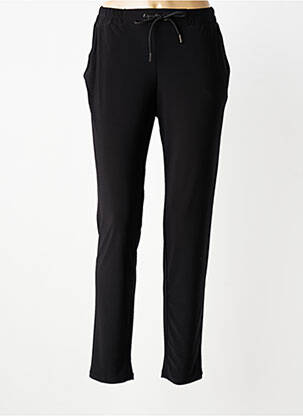 Pantalon slim taille élastique taille normale noir ANDAMIO femme