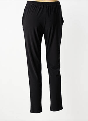 Pantalon slim taille élastique taille normale noir ANDAMIO femme
