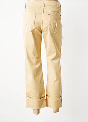 Pantalon droit stretch taille normale beige PLEASE femme