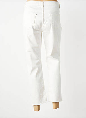 Jeans coupe droite stretch taille normale blanc LOLA CASADEMUNT femme
