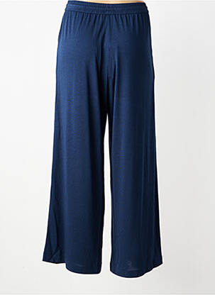 Pantalon large tissage popeline taille normale bleu LOLA ESPELETA femme