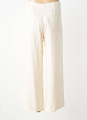 Pantalon large poches taille normale beige LOLA ESPELETA femme