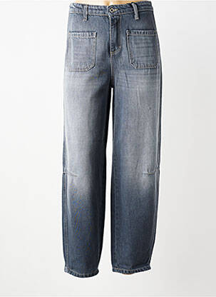 Jeans coupe large taille normale taille normale bleu PLEASE femme