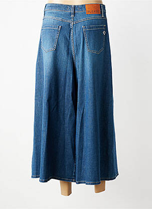 Jeans coupe large stretch taille normale bleu PLEASE femme