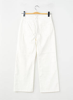 Jeans coupe large stretch taille normale blanc LOLA CASADEMUNT femme