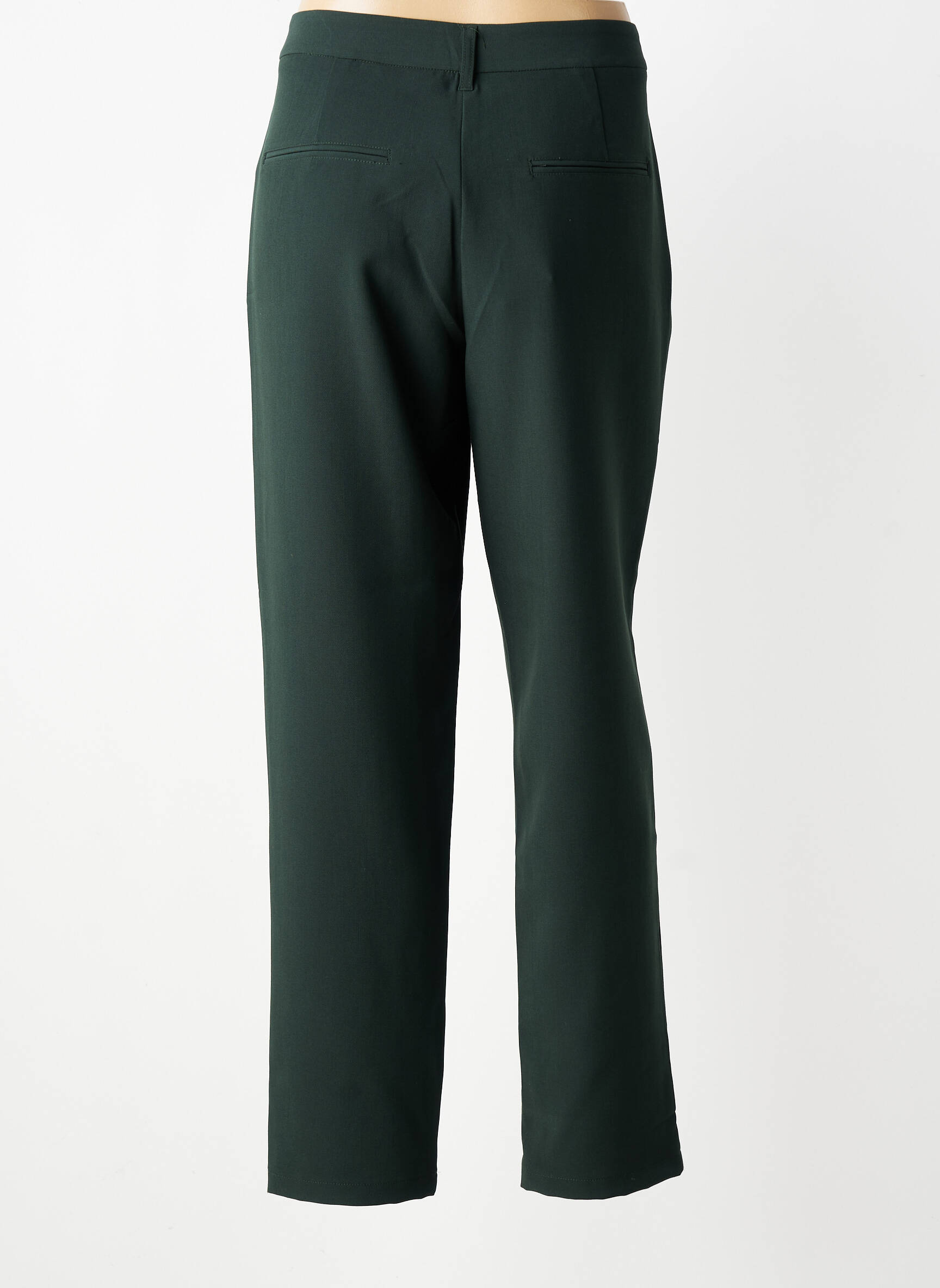 Pantalon droit stretch taille normale vert LOLA ESPELETA femme