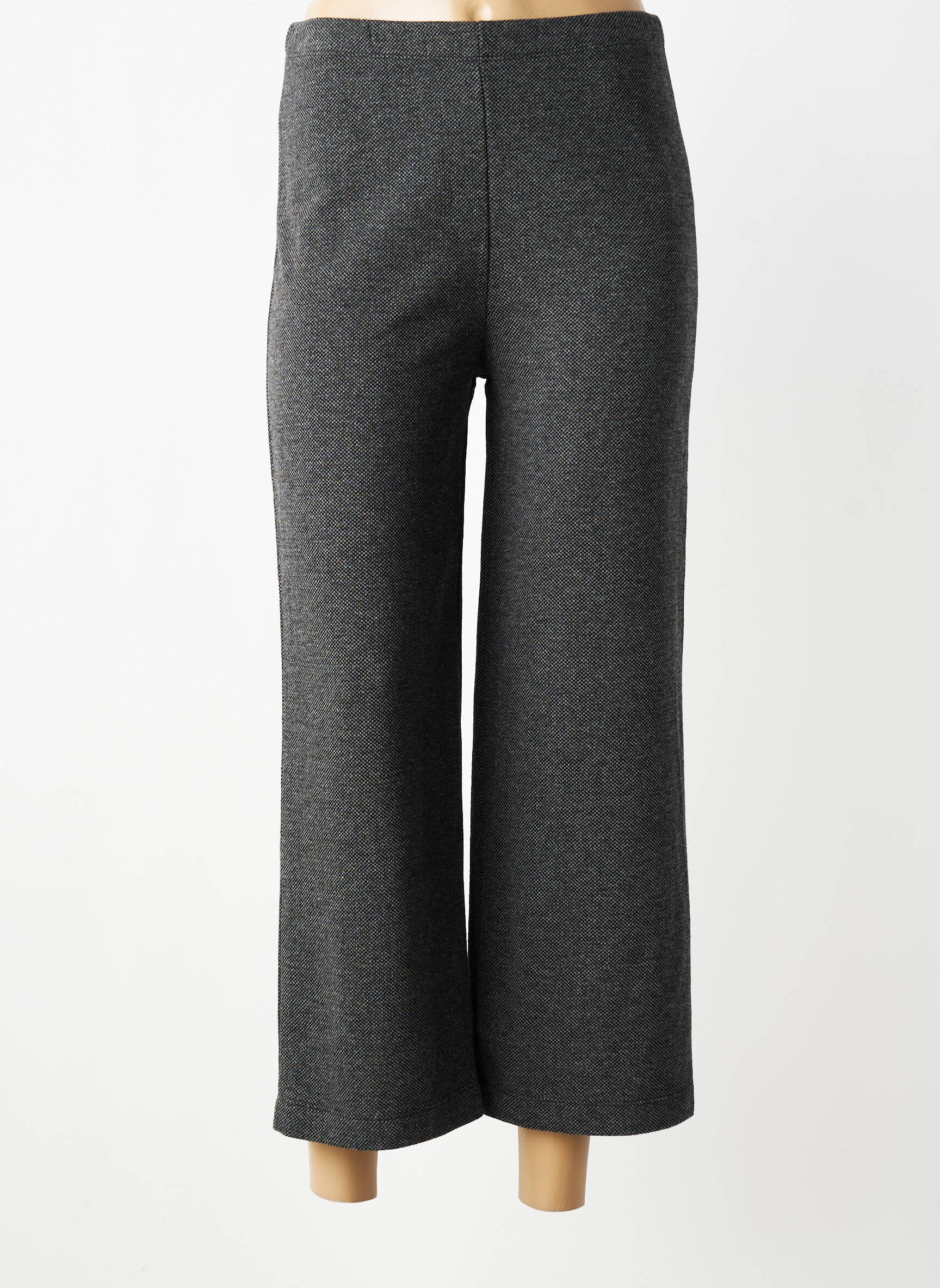 Pantalon 7/8 stretch taille normale gris INDI & COLD femme