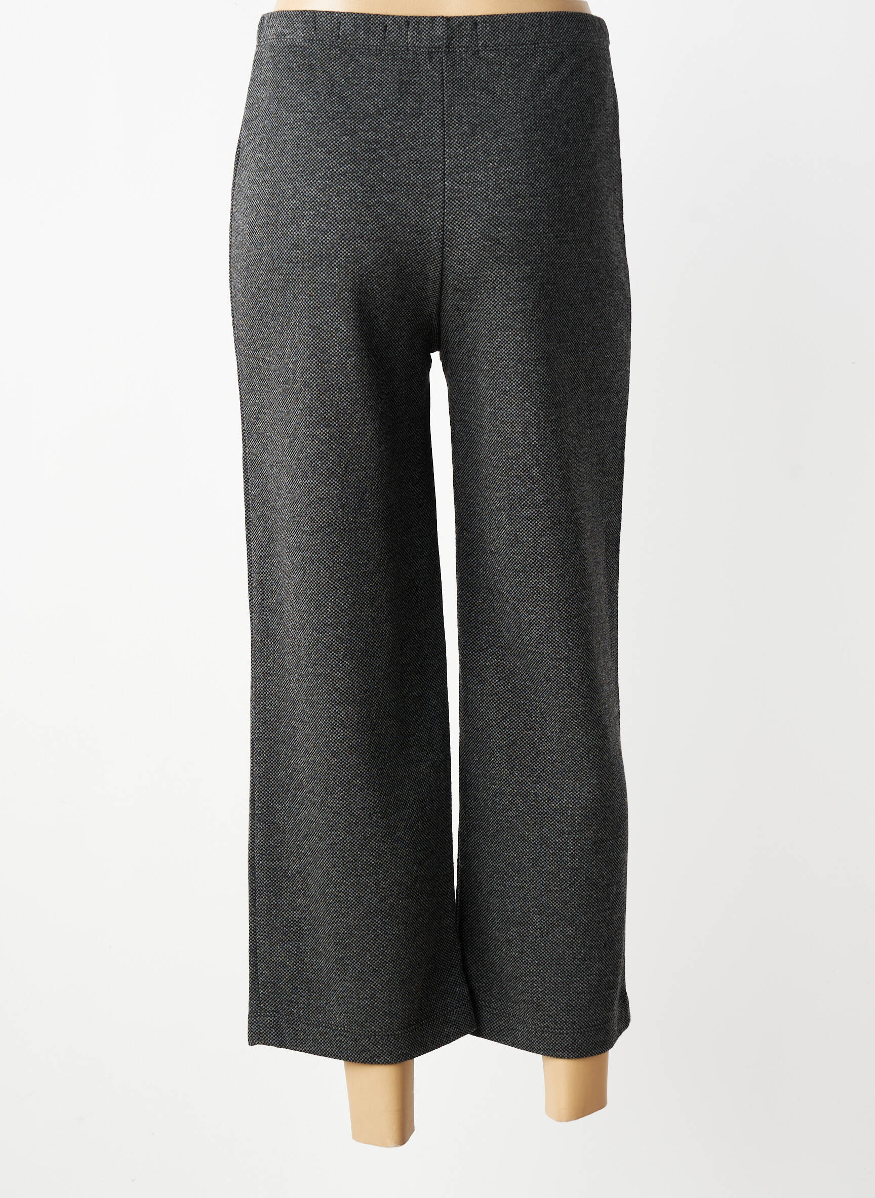 Pantalon 7/8 stretch taille normale gris INDI & COLD femme