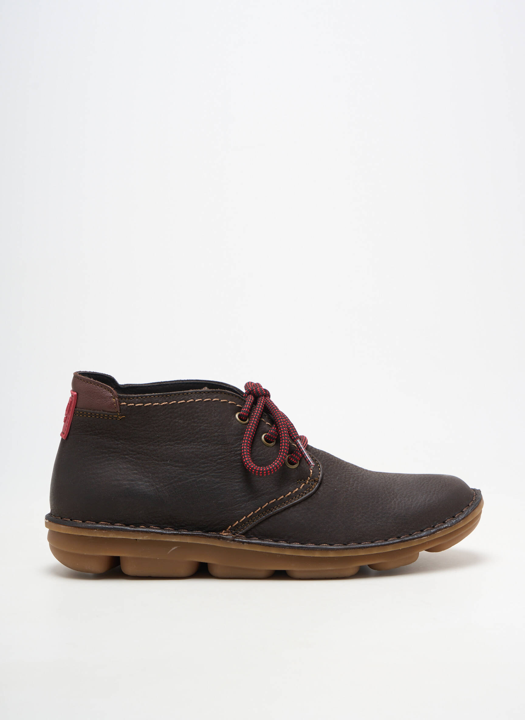 Bottines/boots matière lisse bout rond marron ON FOOT homme