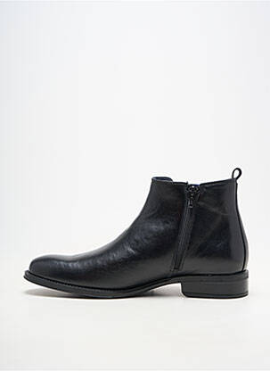 Derbies matière lisse talon bas noir FLUCHOS homme