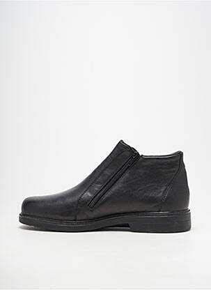 Bottines/boots fermeture zippée bout rond noir RIEKER homme