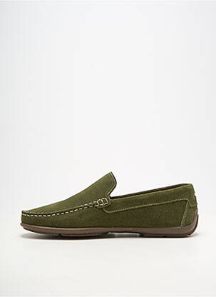 Mocassins bout rond bout rond vert ORLAND homme