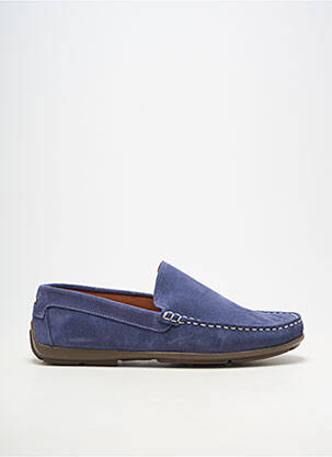Mocassins bout rond bout rond bleu ORLAND homme