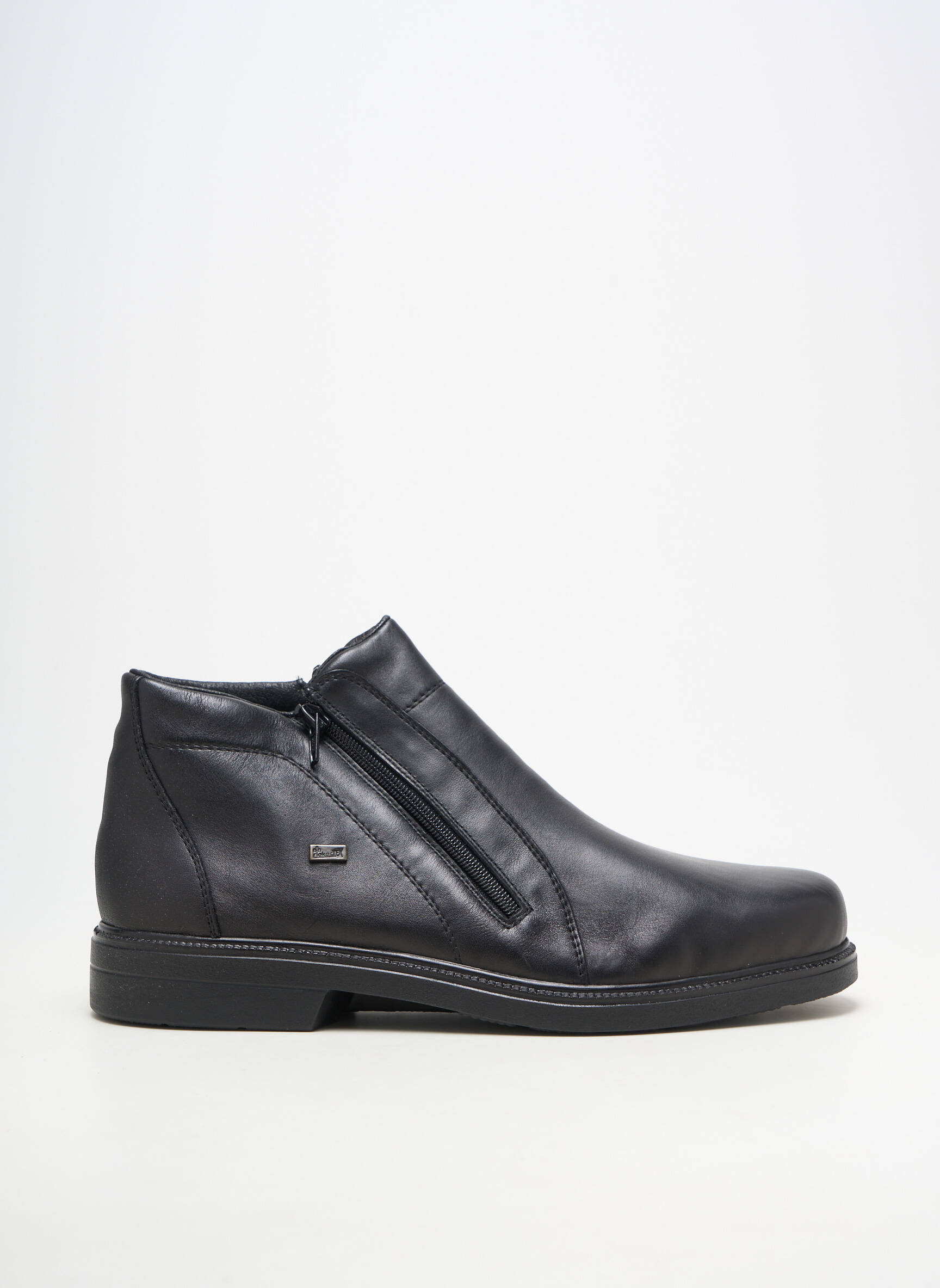 Bottines/boots fermeture zippée bout rond noir RIEKER homme