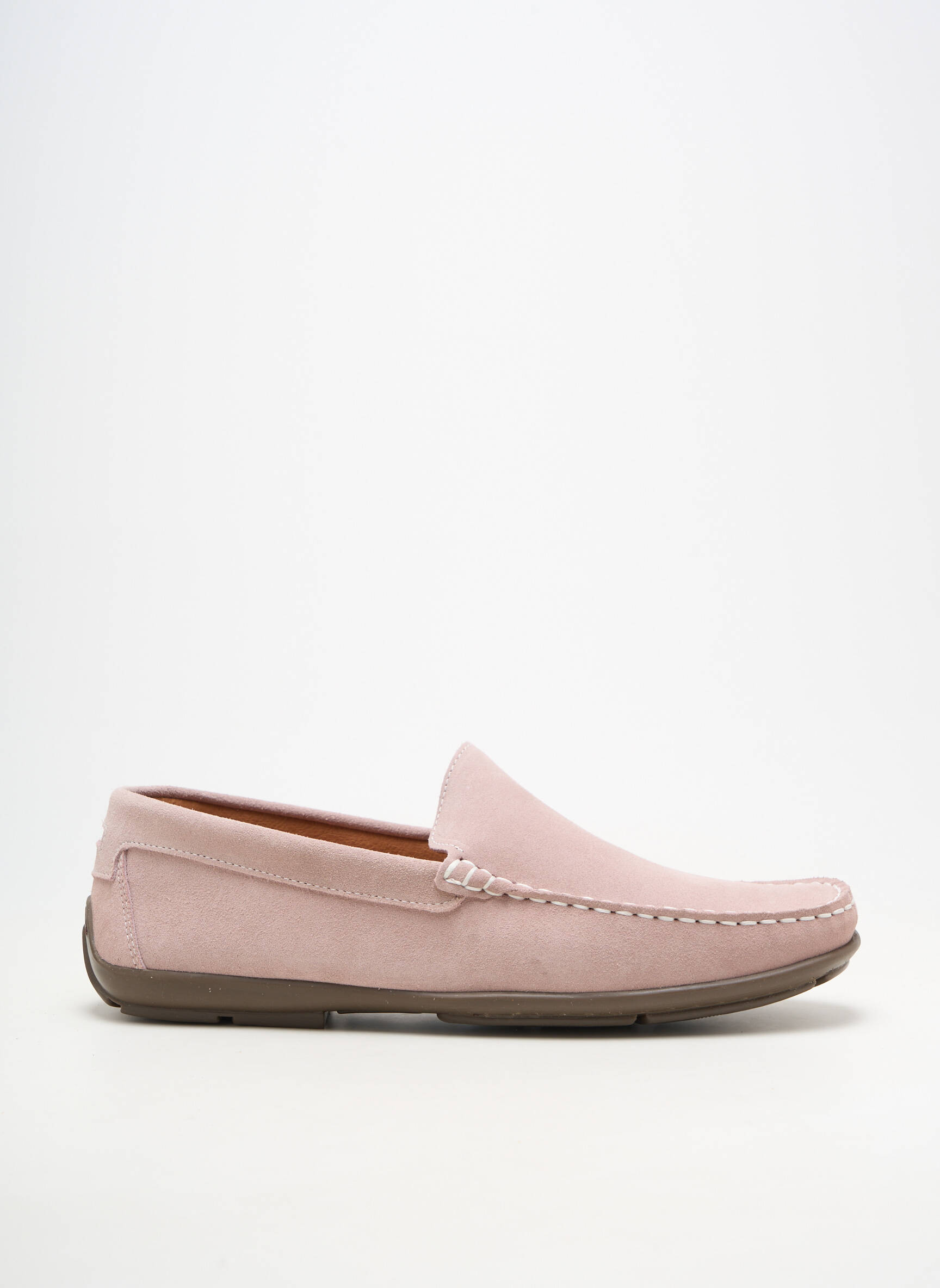 Mocassins bout rond bout rond rose ORLAND homme
