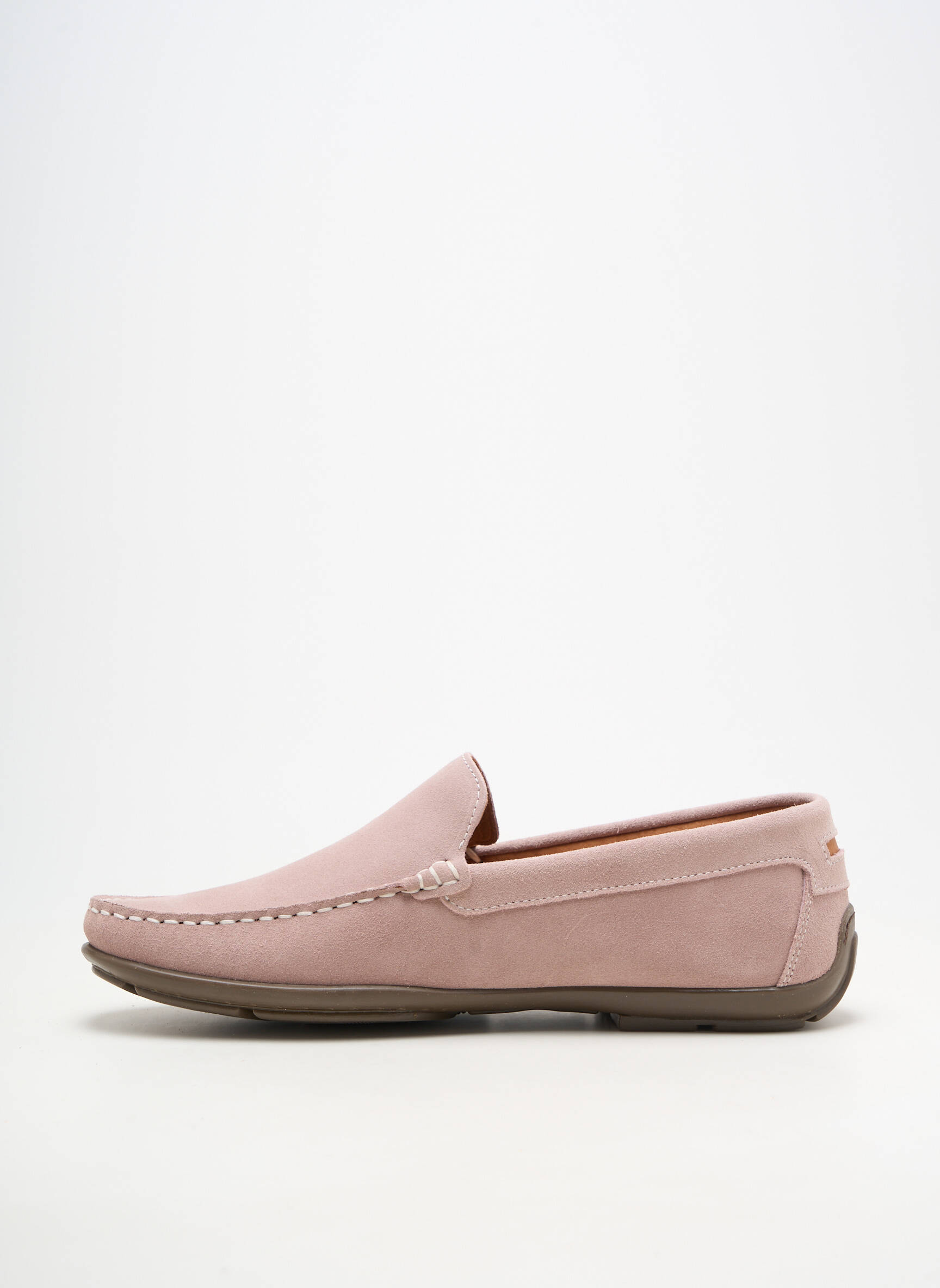 Mocassins bout rond bout rond rose ORLAND homme