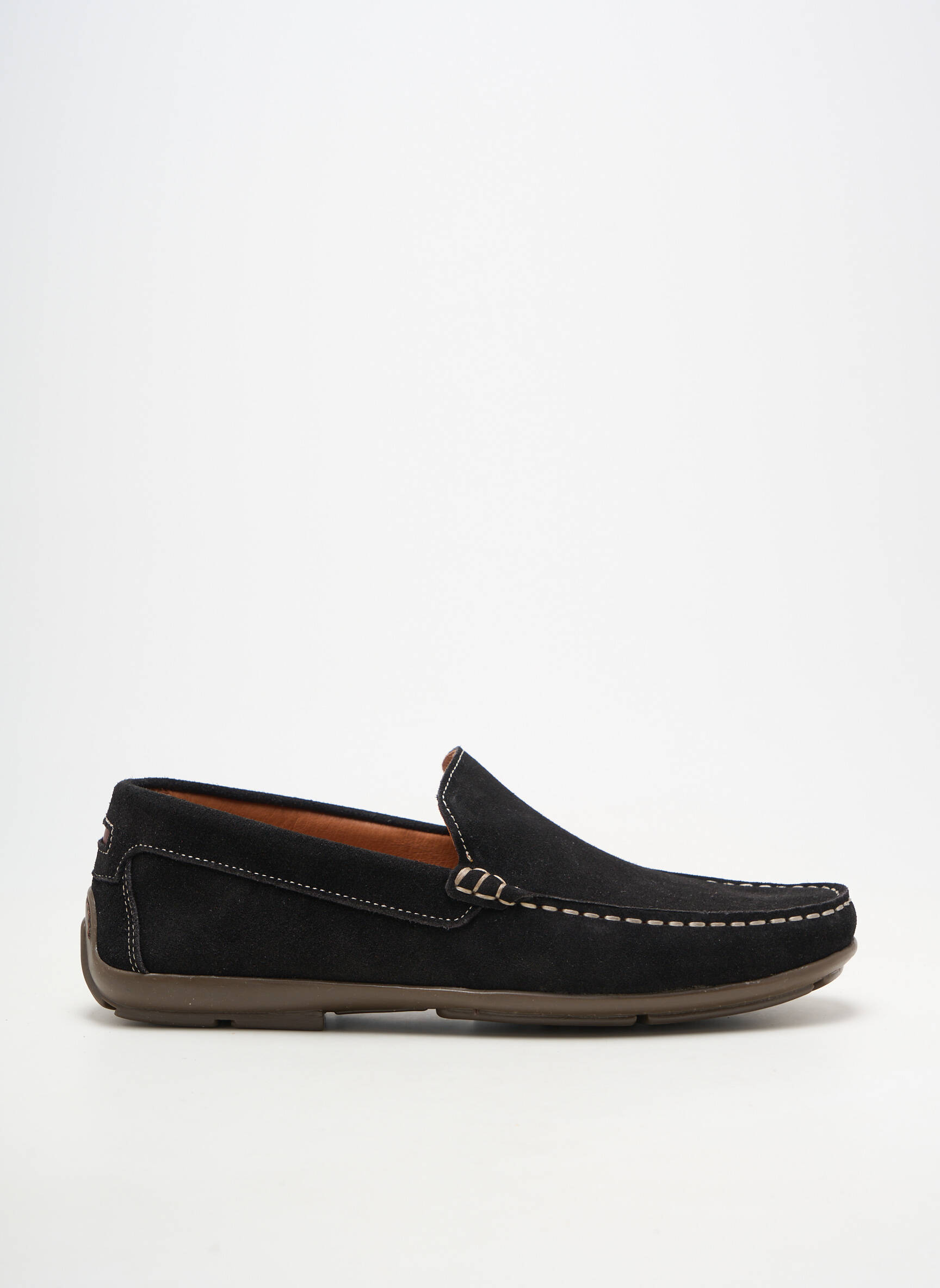 Mocassins bout rond bout rond noir ORLAND homme