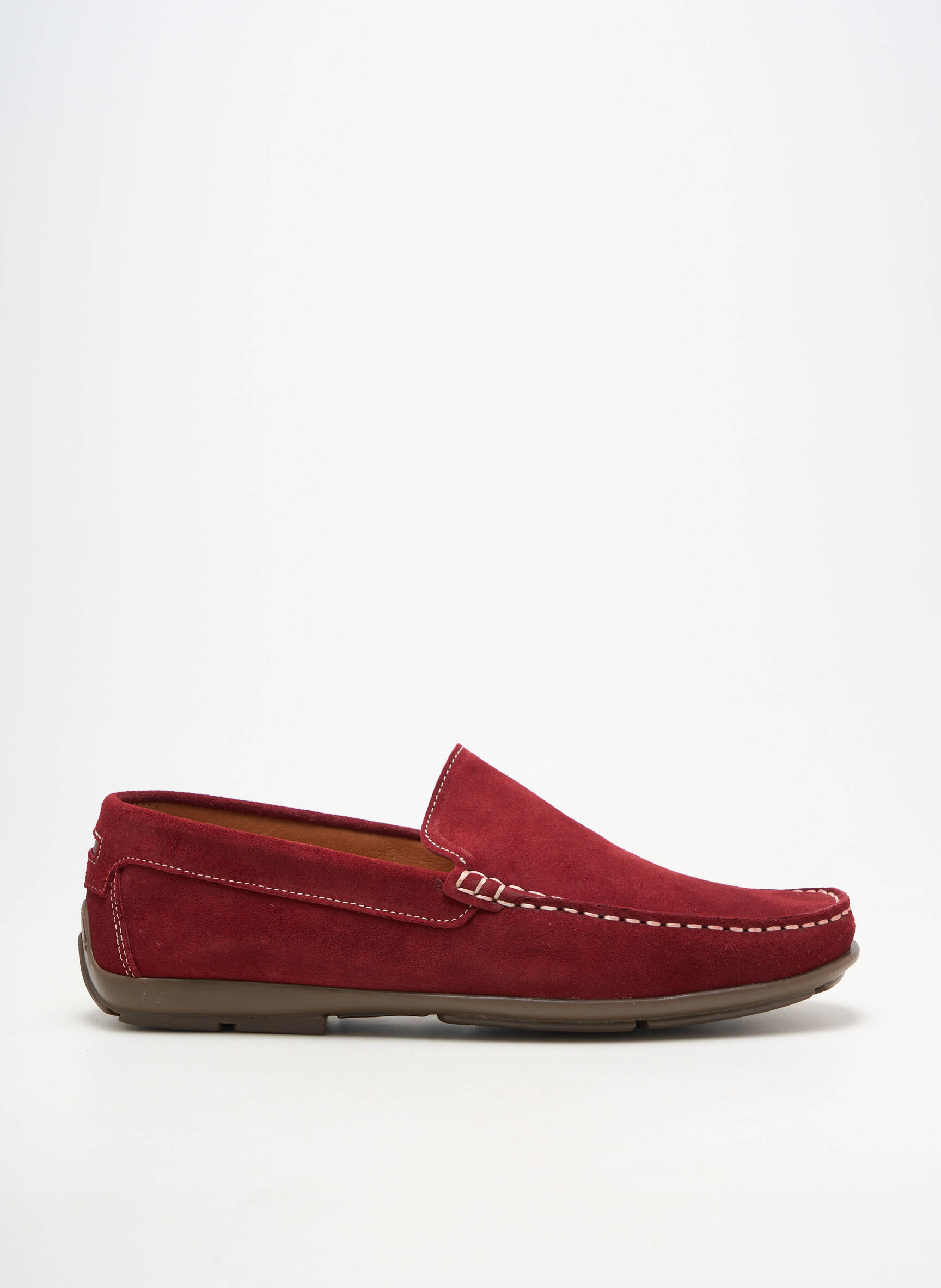 Mocassins bout rond bout rond violet ORLAND homme