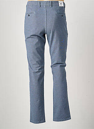 Pantalon chino stretch taille normale bleu LCDN homme