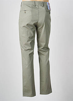 Pantalon chino poches taille normale vert LCDN homme