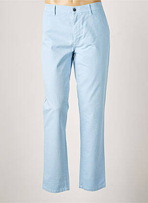 Pantalon chino stretch taille normale bleu LCDN homme