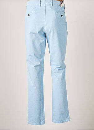 Pantalon chino stretch taille normale bleu LCDN homme