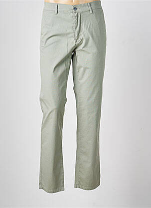Pantalon chino stretch taille normale vert LCDN homme