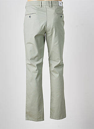 Pantalon chino stretch taille normale vert LCDN homme