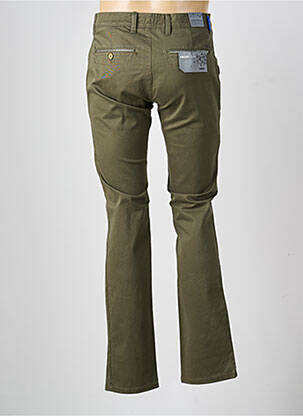 Pantalon chino stretch taille normale vert PIONEER homme