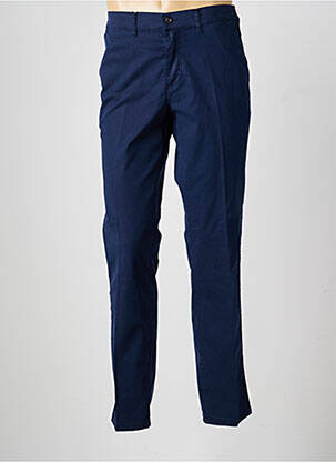 Pantalon chino stretch taille normale bleu LCDN homme