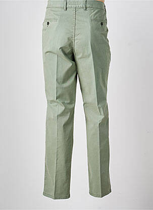 Pantalon chino stretch taille normale vert LCDN homme