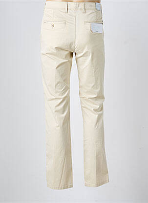 Pantalon chino stretch taille normale beige PIONEER homme