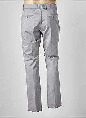 Pantalon droit stretch taille normale gris LCDN homme
