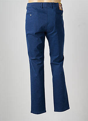 Pantalon chino stretch taille normale bleu LCDN homme