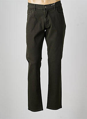Pantalon droit stretch taille normale vert PIONEER homme