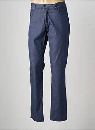 Pantalon droit stretch taille normale bleu IMPAQT homme