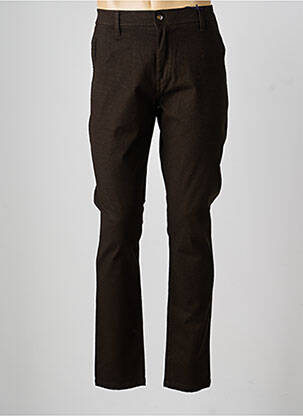 Pantalon chino poches taille normale marron IMPAQT homme