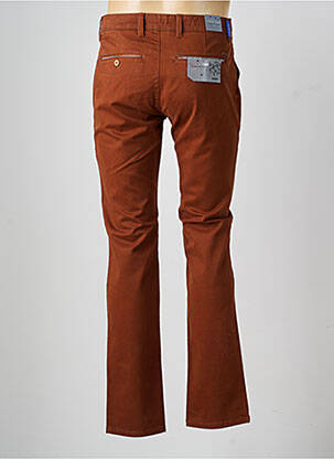 Pantalon chino stretch taille normale marron PIONEER homme